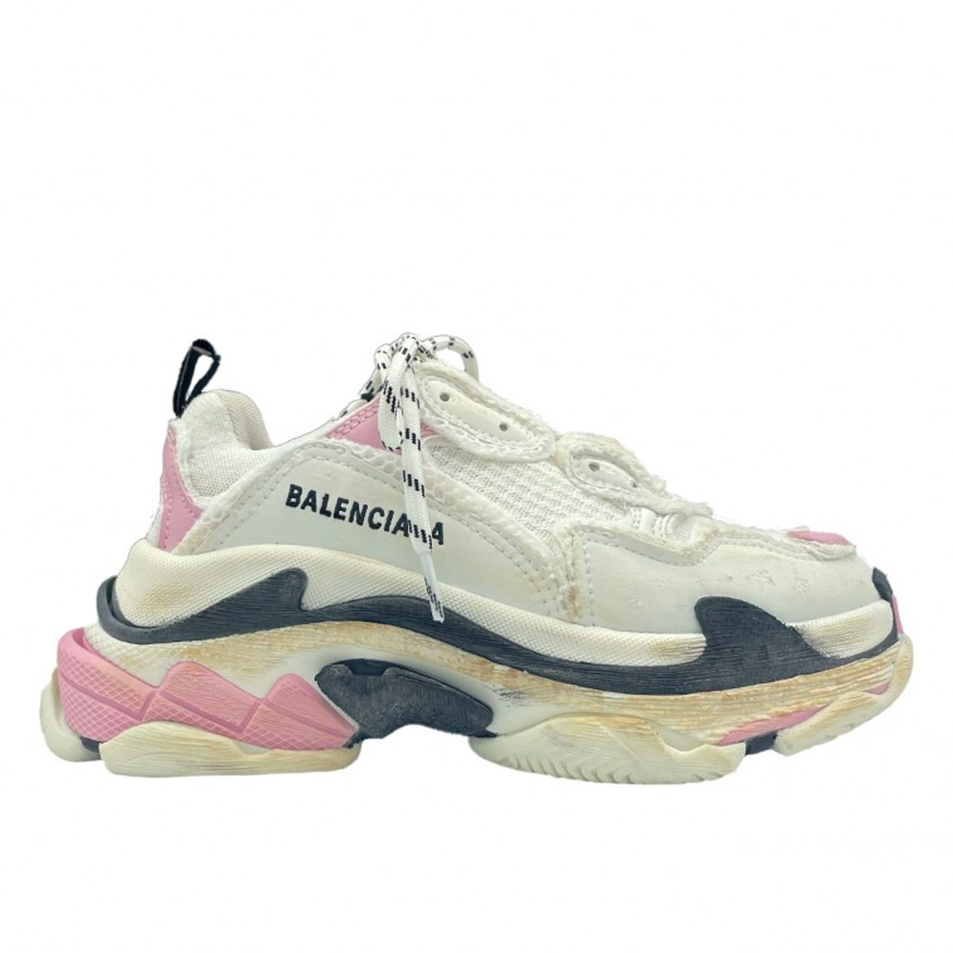 Sneakers femme de luxe Triple S Balenciaga vue 1