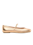 Visuel 1 : Collection Gianvito Rossi | Ballerine Carla or | Boutique de chaussures de Luxe| Parenthese Bordeaux