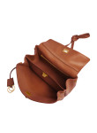 Visuel 5 : Collection Balenciaga Bordeaux | Sac Rodeo small en cuir new tan| Sac de Luxe Parenthese Bordeaux