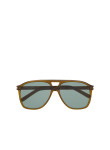 Visuel 1 : Chloé| Lunettes de soleil SL 596 khaki green| Boutique de luxe Parenthese Bordeaux