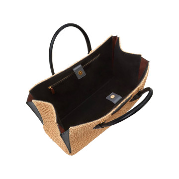Visuel 4 : Collection Givenchy Bordeaux | Sac Antigona catchall medium en raphia | Boutique Parenthese Bordeaux