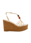 Visuel 1 : Collection Jimmy Choo| Compensé Lemi 100 gold | Boutique Parenthese Bordeaux