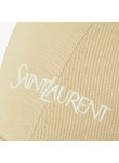Visuel 3 : Collection Saint Laurent Bordeaux | Casquette Saint Laurent ivoire et beige| Boutique Parenthese Bordeaux