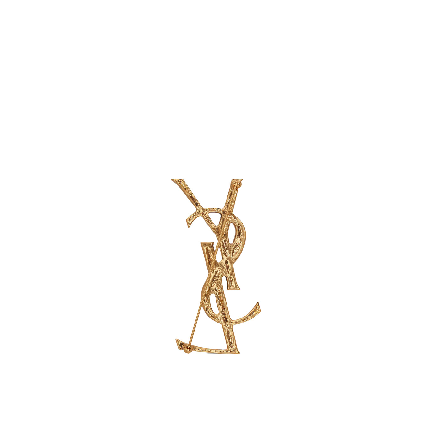 Visuel 2 : Collection Saint Laurent Bordeaux | Broche Cassandre effet crocodile| Boutique Parenthese Bordeaux
