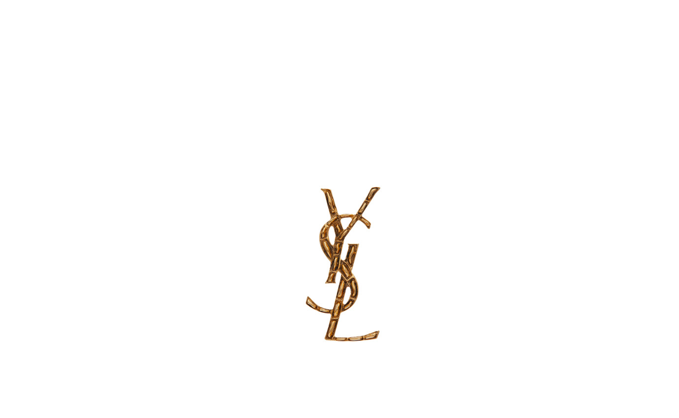 Visuel 1 : Collection Saint Laurent Bordeaux | Broche Cassandre effet crocodile| Boutique Parenthese Bordeaux
