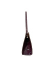Visuel 4 :  Jacquemus | Le Salon en cuir dark burgundy effet croco|Boutique Parenthese Bordeaux