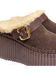 Visuel 5 : Collection Chloé Bordeaux | Mule compensée Nama marron | Boutique Parenthese Bordeaux