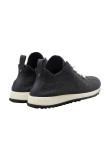 Visuel 3 : jimmy Choo | Sneakers Veles en cachemire gris| Boutique Parenthese Bordeaux