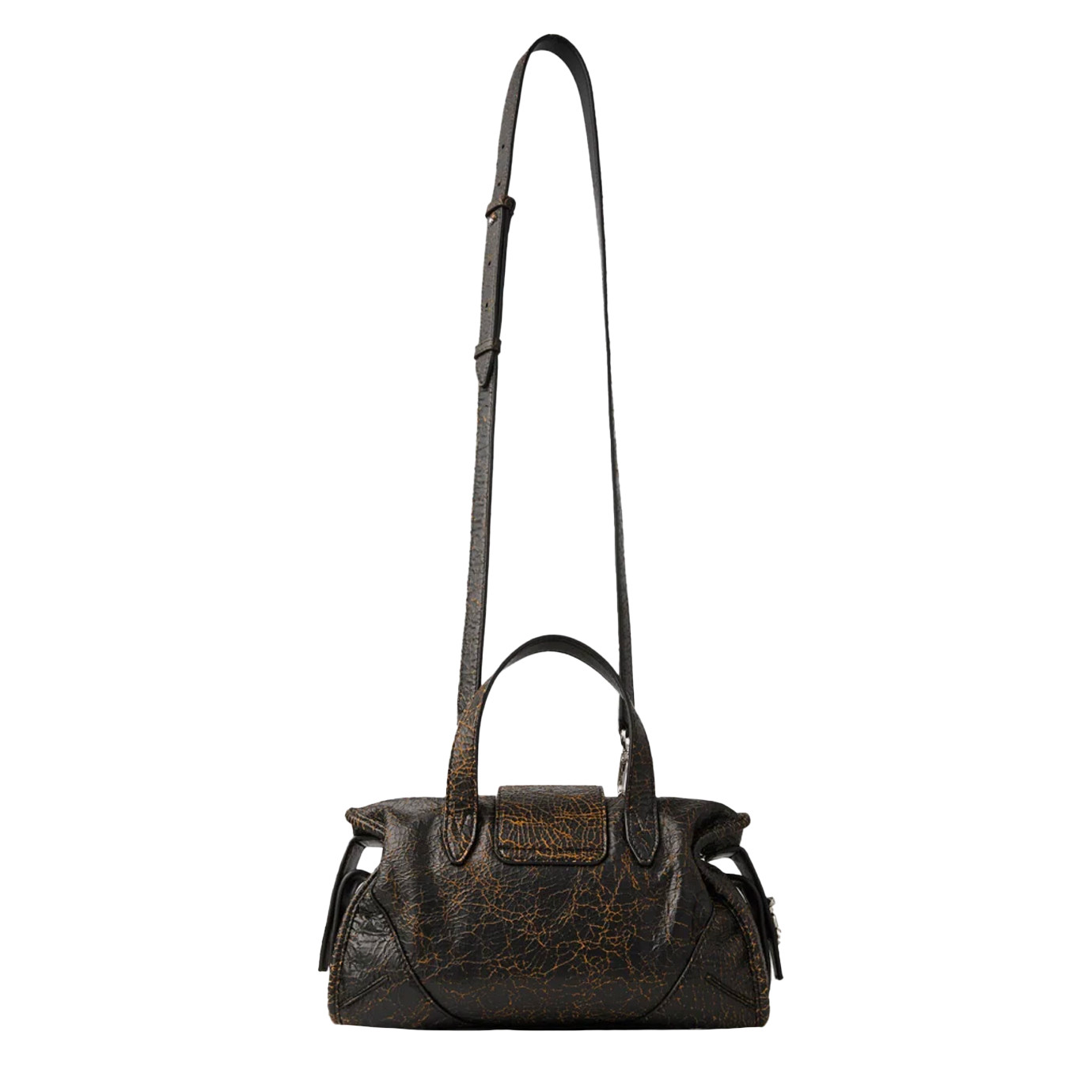 Visuel 5 : Collection Jimmy Choo Bordeaux | Sac Bar Holdall small toffee| Sacs de luxe Parenthese Bordeaux