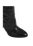 Visuel 3 : Collection Jimmy Choo Bordeaux | Botte Anouk en cuir noir| Chaussures de luxe Parenthese Bordeaux