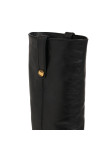 Visuel 4 : Collection Jimmy Choo Bordeaux | Botte Anouk en cuir noir| Chaussures de luxe Parenthese Bordeaux
