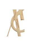 Visuel 3 : Collection Saint Laurent Bordeaux | Broche Cassandre effet strié en laiton| Boutique Parenthese Bordeaux