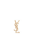 Visuel 1 : Collection Saint Laurent Bordeaux | Broche Cassandre effet strié en laiton| Boutique Parenthese Bordeaux