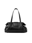 Visuel 5 : Collection Jimmy Choo Bordeaux | Sac Bar Holdall medium en cuir noir| Sacs de luxe Parenthese Bordeaux