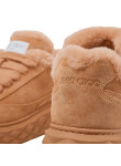 Visuel 3 :  Jimmy Choo Bordeaux | Sneaker Diamond Maxi en shearling toffee | Boutique de chaussures de Luxe Parenthese Bordeaux