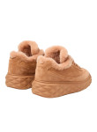 Visuel 5 :  Jimmy Choo Bordeaux | Sneaker Diamond Maxi en shearling toffee | Boutique de chaussures de Luxe Parenthese Bordeaux