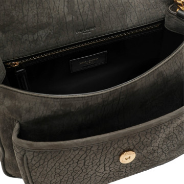 Visuel 4 : Collection Saint Laurent Bordeaux | Sac Niki medium zinc grey effet croco| Boutique Parenthese Bordeaux
