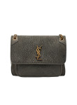Visuel 1 : Collection Saint Laurent Bordeaux | Sac Niki medium zinc grey effet croco| Boutique Parenthese Bordeaux