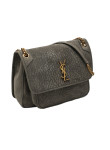 Visuel 2 : Collection Saint Laurent Bordeaux | Sac Niki medium zinc grey effet croco| Boutique Parenthese Bordeaux