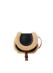 Visuel 1 : Collection Chloé Bordeaux | Besace Marcie Shearling en cuir noir| Boutique Parenthese Bordeaux