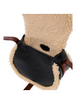 Visuel 4 : Collection Chloé Bordeaux | Besace Marcie Shearling en cuir noir| Boutique Parenthese Bordeaux