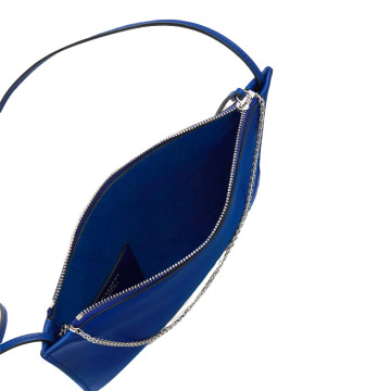 Visuel 4 : Collection Givenchy Bordeaux | Pochette Voyou en cuir bleu cobalt| Boutique Parenthese Bordeaux