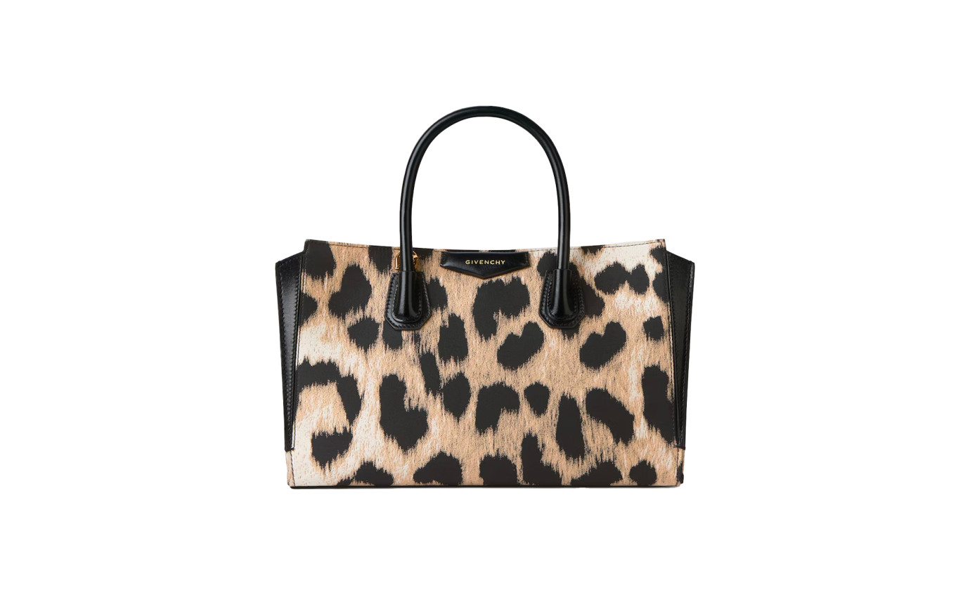 Visuel 1 : Collection Givenchy Bordeaux | Sac Antigona catchall small en léopard | Boutique Parenthese Bordeaux