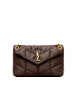 Visuel 1: Saint Laurent| Sac Puffer Small en cuir chocolat | Boutique Parenthese Bordeaux