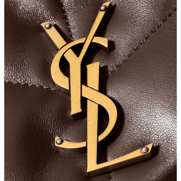 Visuel 6 : Saint Laurent| Sac Puffer Small en cuir chocolat | Boutique Parenthese Bordeaux