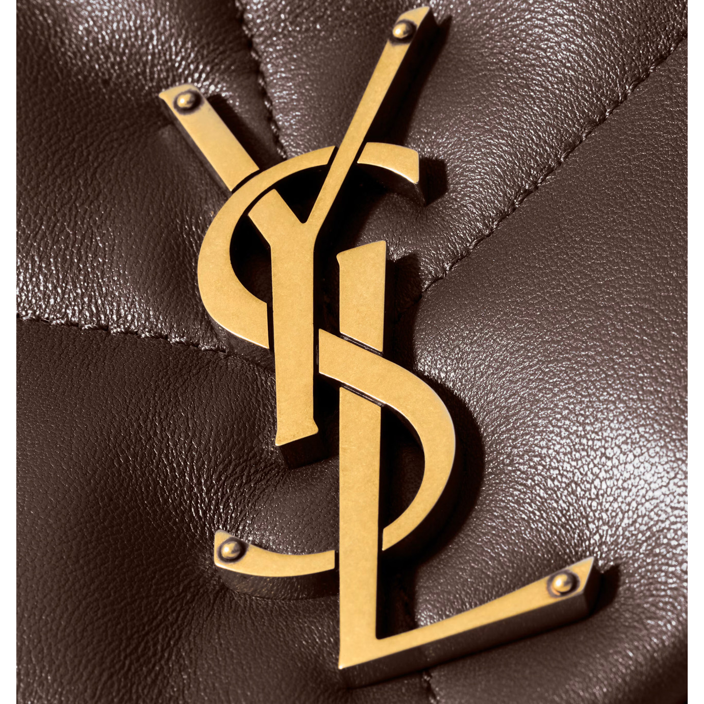 Visuel 6 : Saint Laurent| Sac Puffer Small en cuir chocolat | Boutique Parenthese Bordeaux