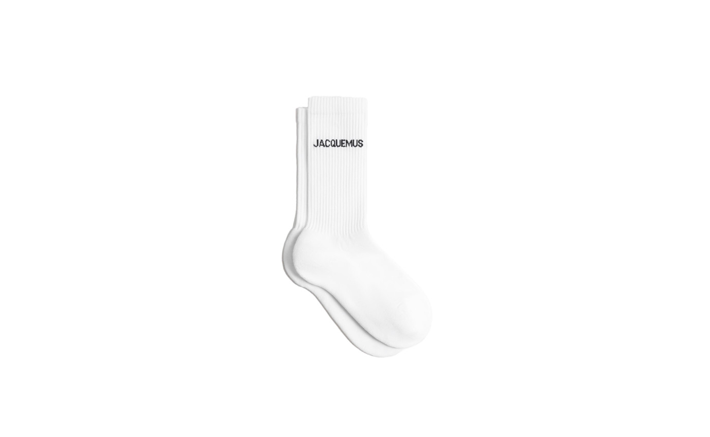 Visuel 1 : Collection Jacquemus Bordeaux | Chaussette blanc| Boutique Parenthese Bordeaux