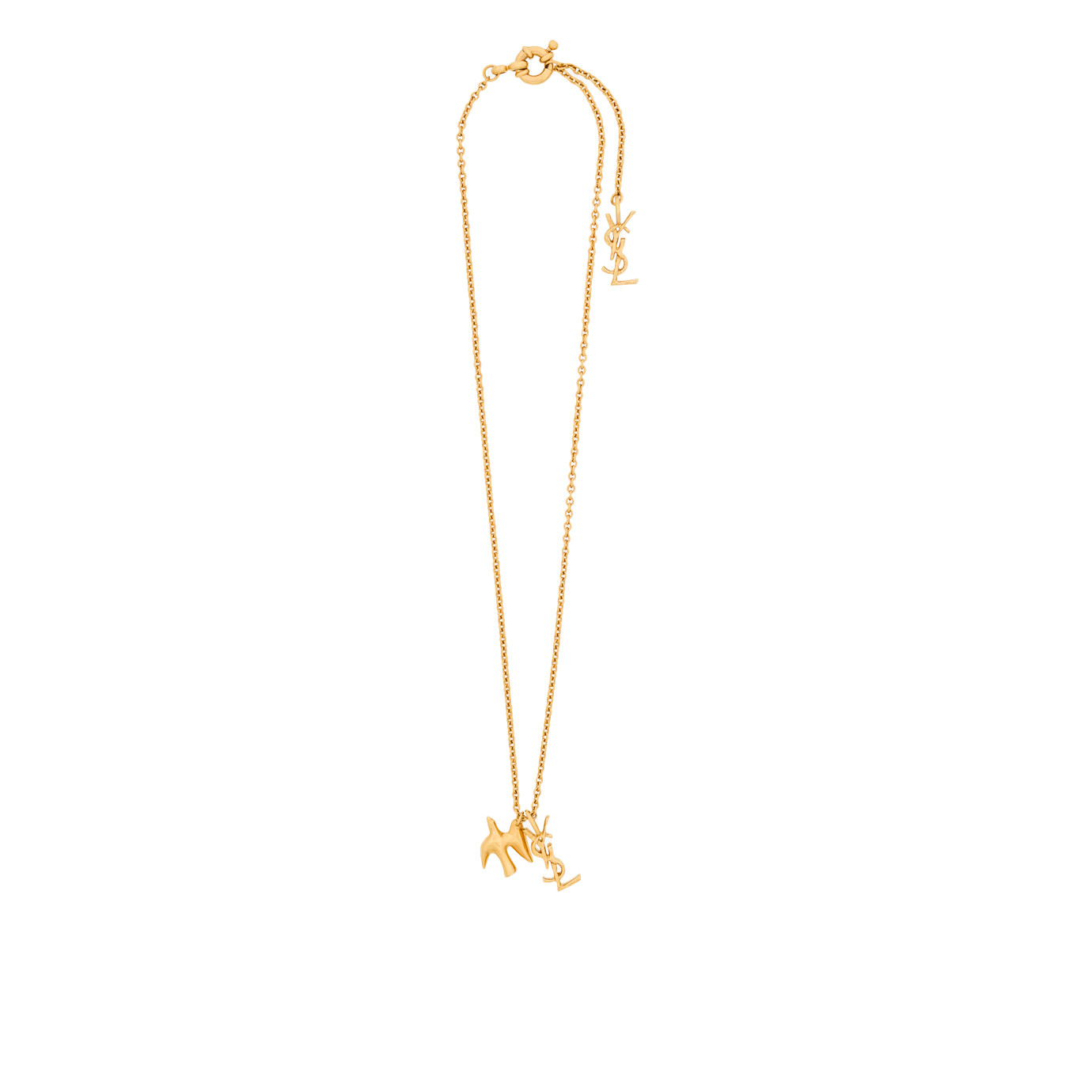 Visuel 1 : Saint Laurent | Collier Cassandre colombe| Boutique Parenthese