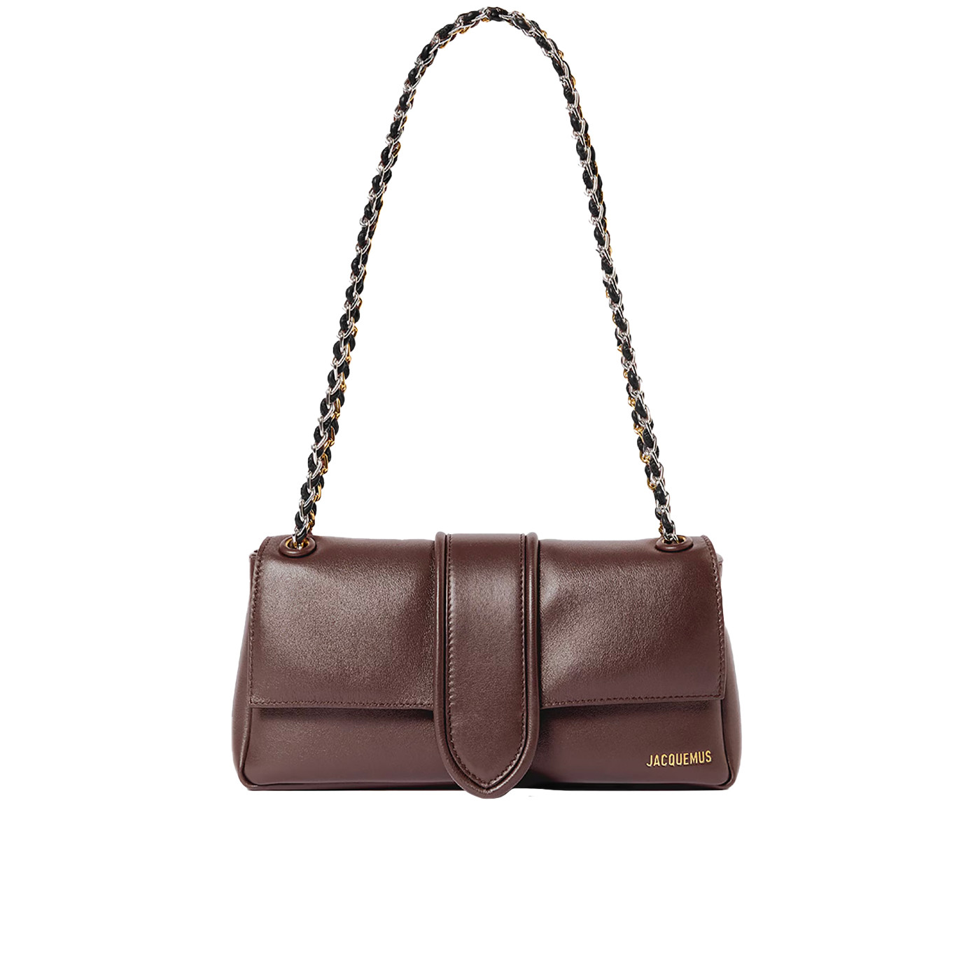 Visuel 1 : Jacquemus | Sac Le Bambino Chaîne midnight brown| Boutique Parenthese Bordeaux
