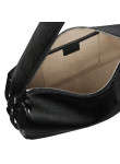 Visuel 5 : Courrèges | Sac Three Sixty médium en cuir naplack noir | Boutique Parenthese Bordeaux