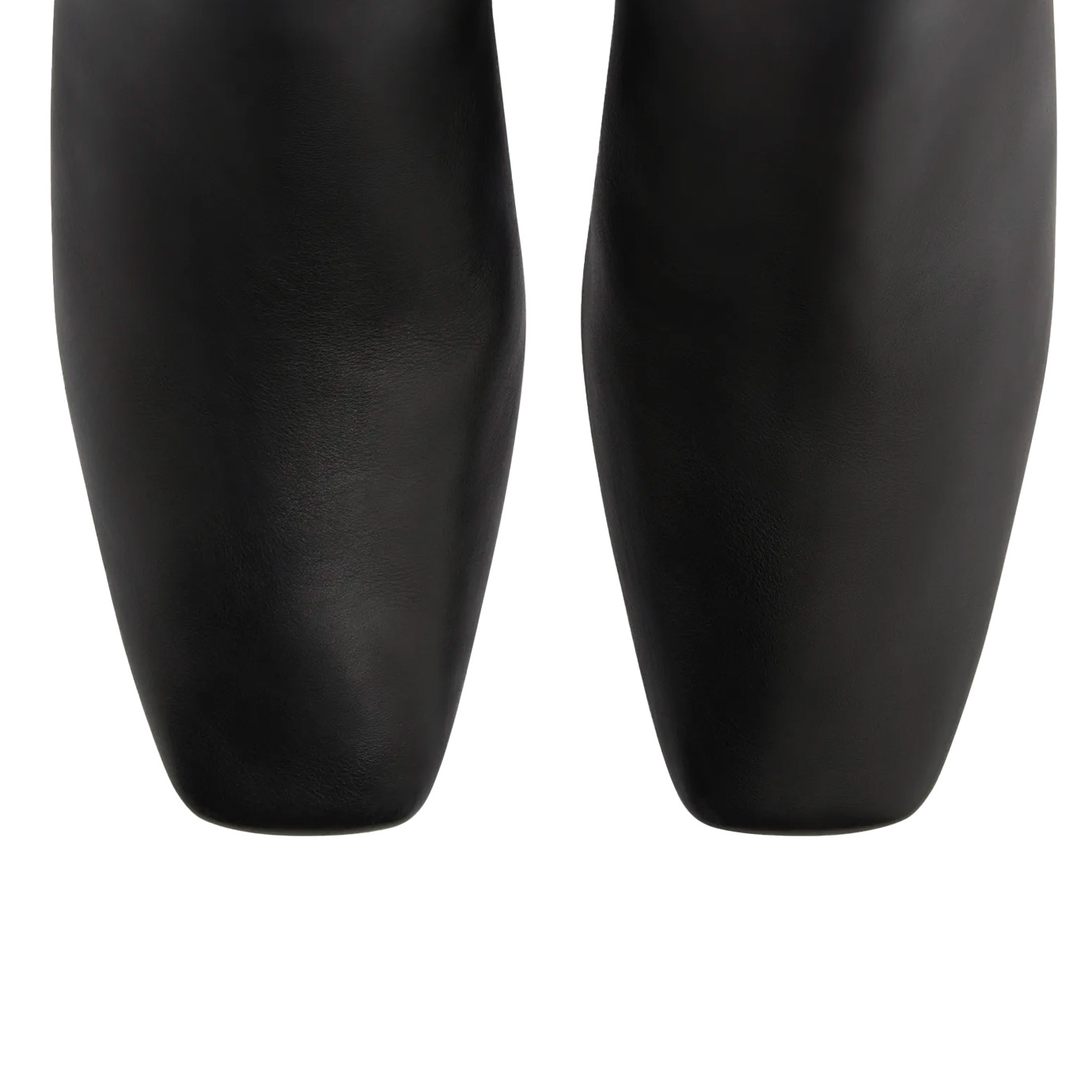 Visuel 4 : Courrèges | Botte Heritage Bi-matière en cuir noir | Boutique Parenthese Bordeaux