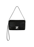 Visuel 1 : Courrèges | Sac Icotype en cuir naplack noir | Boutique Parenthese Bordeaux
