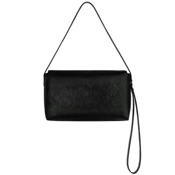 Visuel 4 : Courrèges | Sac Icotype en cuir naplack noir | Boutique Parenthese Bordeaux