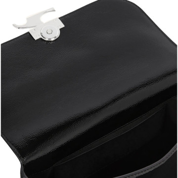 Visuel 5 : Courrèges | Sac Icotype en cuir naplack noir | Boutique Parenthese Bordeaux