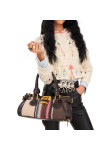 Visuel 6 : Chloé Sac Paddington tweed kohl brown| Boutique de sacs de Luxe Parenthese
