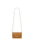 Visuel 2 : Collection Saint Laurent Bordeaux | Pochette Paris en cuir bronze| Boutique Parenthese Bordeaux