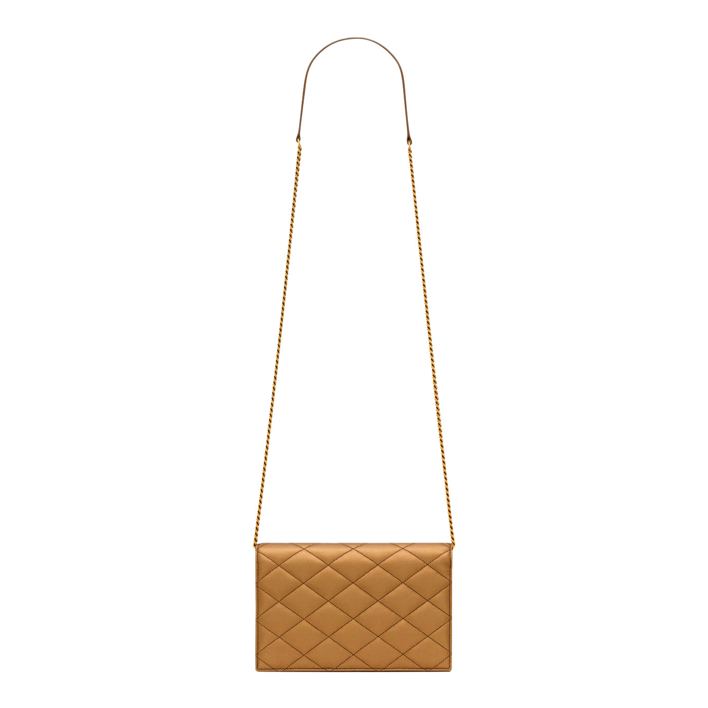 Visuel 3 : Collection Saint Laurent Bordeaux | Pochette Paris en cuir bronze| Boutique Parenthese Bordeaux