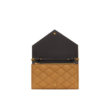 Visuel 5 : Collection Saint Laurent Bordeaux | Pochette Paris en cuir bronze| Boutique Parenthese Bordeaux