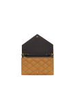 Visuel 5 : Collection Saint Laurent Bordeaux | Pochette Paris en cuir bronze| Boutique Parenthese Bordeaux