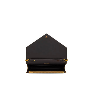Visuel 6 : Collection Saint Laurent Bordeaux | Pochette Paris en cuir bronze| Boutique Parenthese Bordeaux