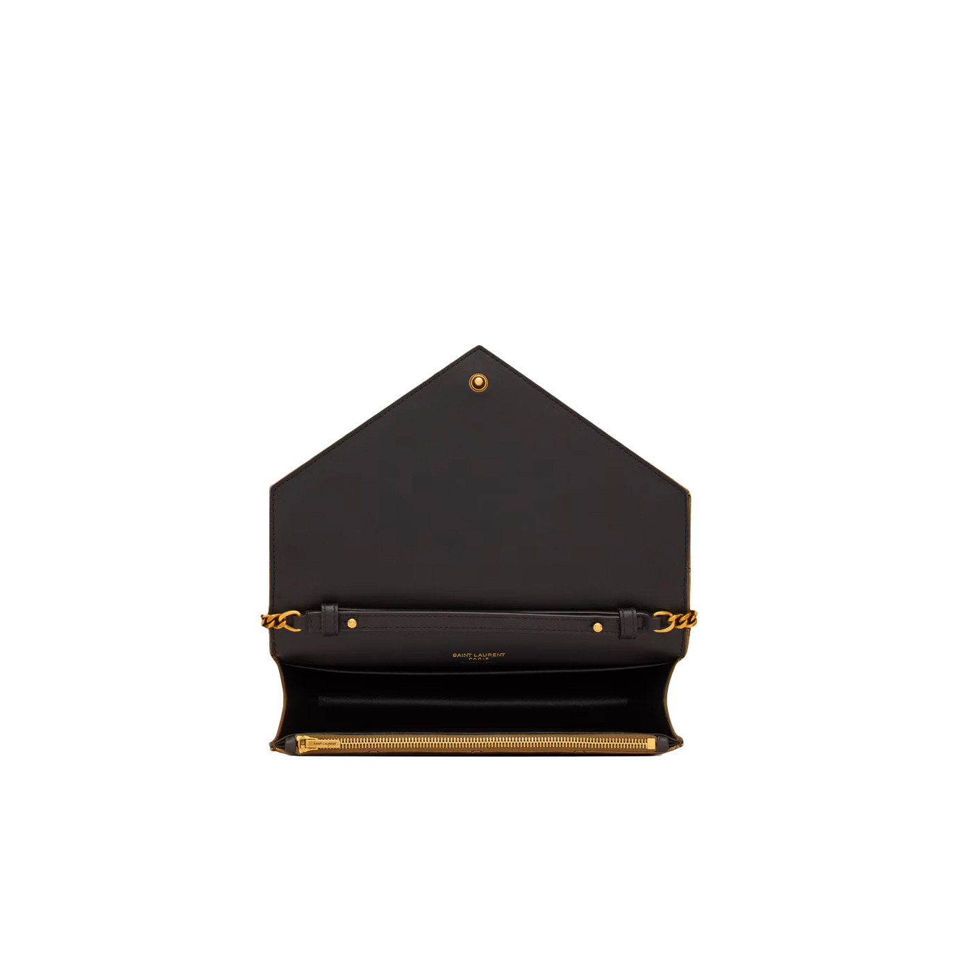 Visuel 6 : Collection Saint Laurent Bordeaux | Pochette Paris en cuir bronze| Boutique Parenthese Bordeaux