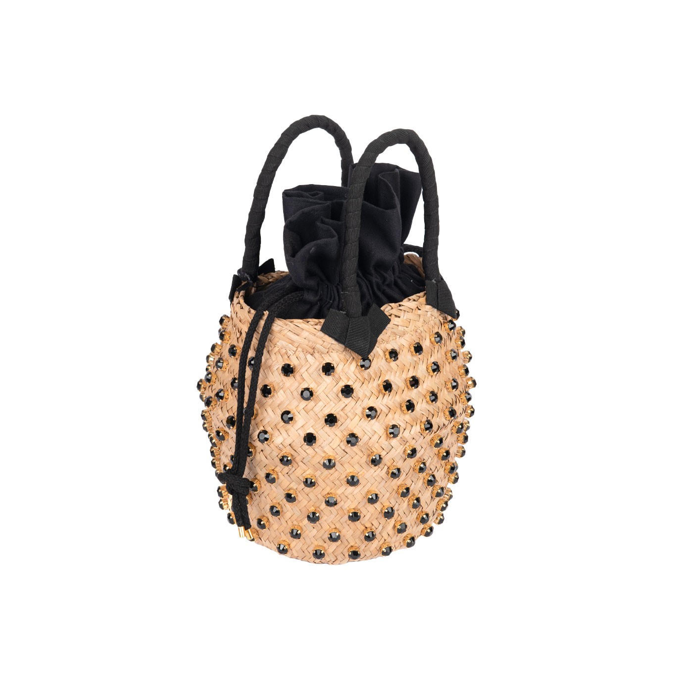 Visuel 2 : Lenine | Sac seau Nina noir | Boutique Parenthese