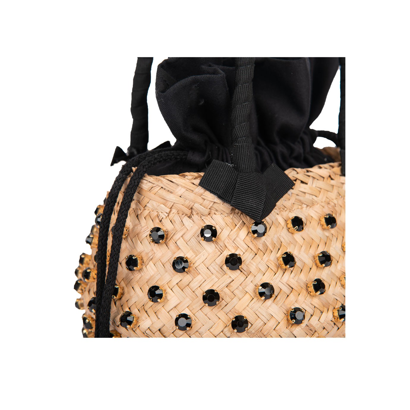 Visuel 3 : Lenine | Sac seau Nina noir | Boutique Parenthese