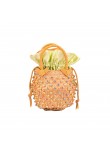 Visuel 1 : Lenine | Sac seau Nina vert et multicolor | Boutique Parenthese