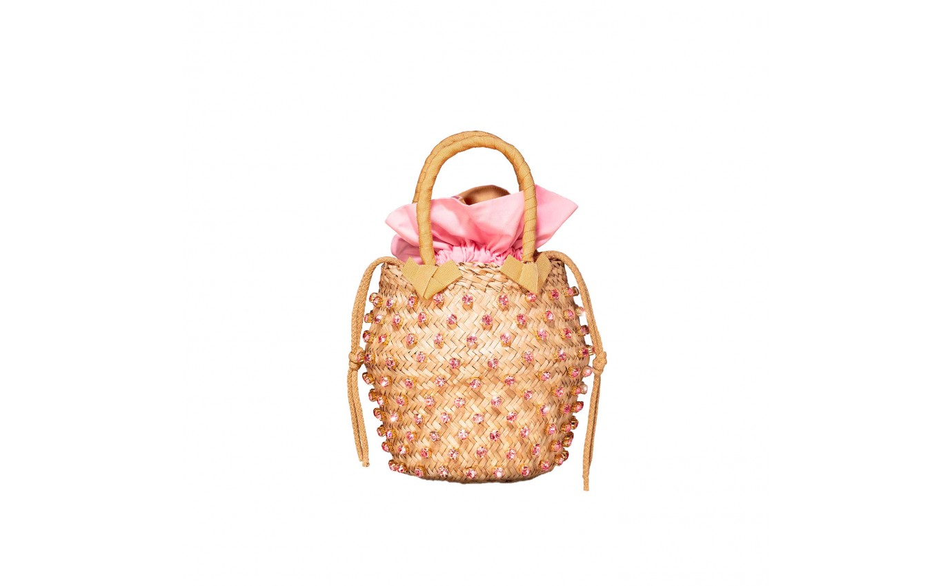 Visuel 1 : Lenine | Sac seau Nina rose | Boutique Parenthese