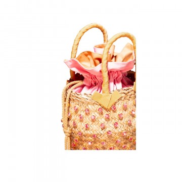Visuel 3 : Lenine | Sac seau Nina rose | Boutique Parenthese